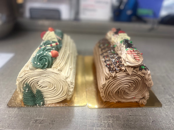 Yule Log Cake